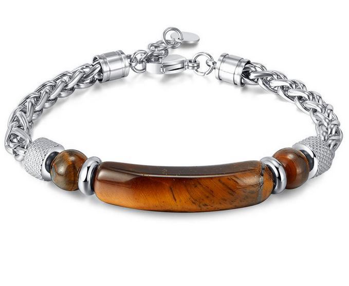 Tiger Eye Men Bracelet