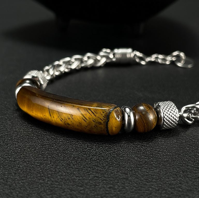 Tiger Eye Men Bracelet